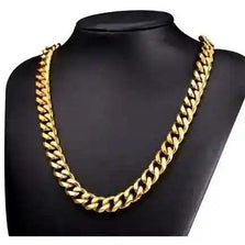 Gold Korean Cuban Chain - AuriJewel