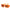Orange vintage rectangle sunglasses for women with UV400 resin lenses and polycarbonate frame
