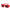 Red vintage rectangle sunglasses with black UV400 resin lenses and polycarbonate frame for women