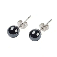 Silver CZ Studs – 5 mm - AuriJewel