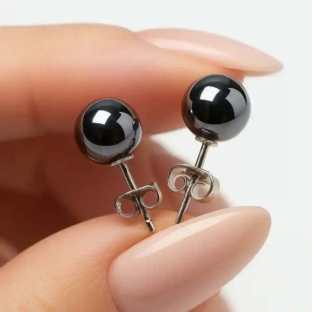 Silver CZ Studs – 5 mm - AuriJewel