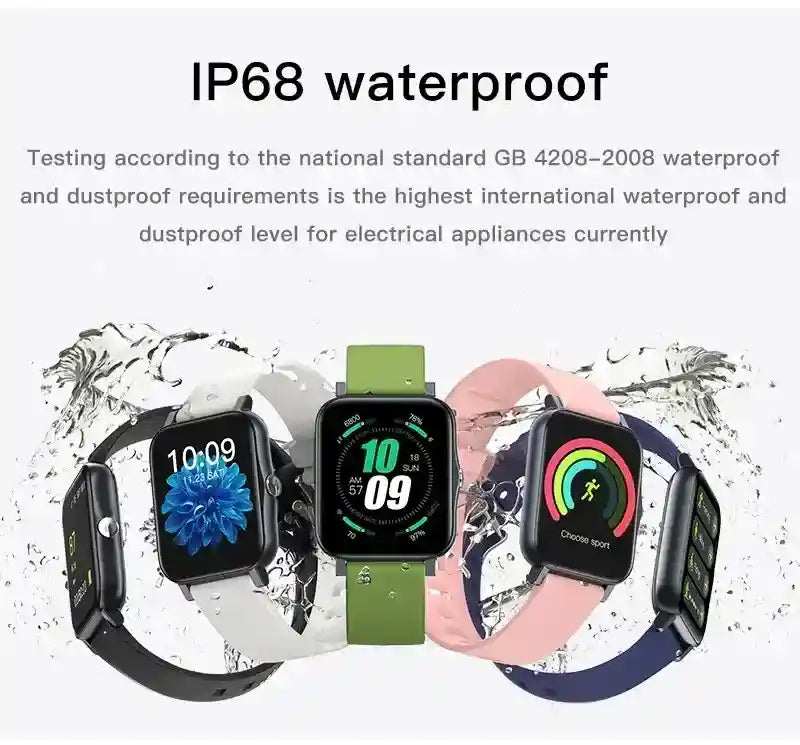Slim IP68 Smartwatch - AuriJewel