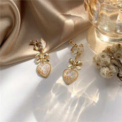 Bow Earrings Ear Clip