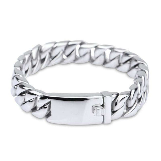 European And American Thick Chain Dracelet Men''s Korean Fashion Fashion Student Titanium Steel Dracelet Men''s Gold Domineering Not Fade Accessories - AuriJewel - 0