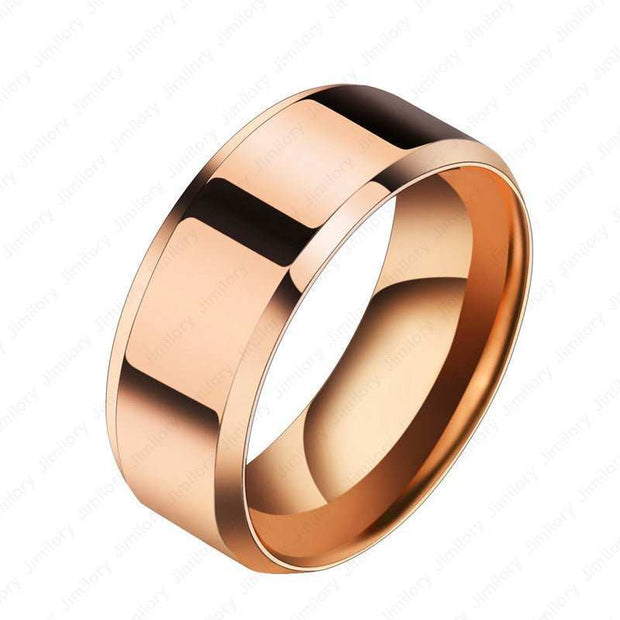 Personality Refers To Niche Rings For Men And Women Stainless Steel Couple Rings - AuriJewel - 0