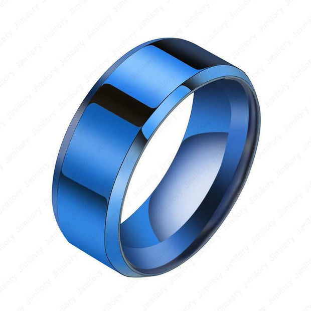 Personality Refers To Niche Rings For Men And Women Stainless Steel Couple Rings - AuriJewel - 0