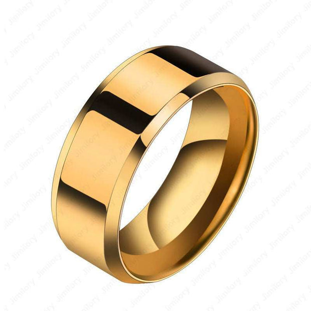 Personality Refers To Niche Rings For Men And Women Stainless Steel Couple Rings - AuriJewel - 0