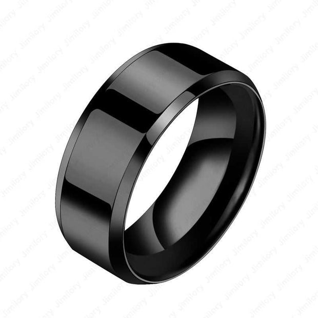 Personality Refers To Niche Rings For Men And Women Stainless Steel Couple Rings - AuriJewel - 0