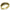 Gold IP Stainless Steel CZ Ring - AuriJewel